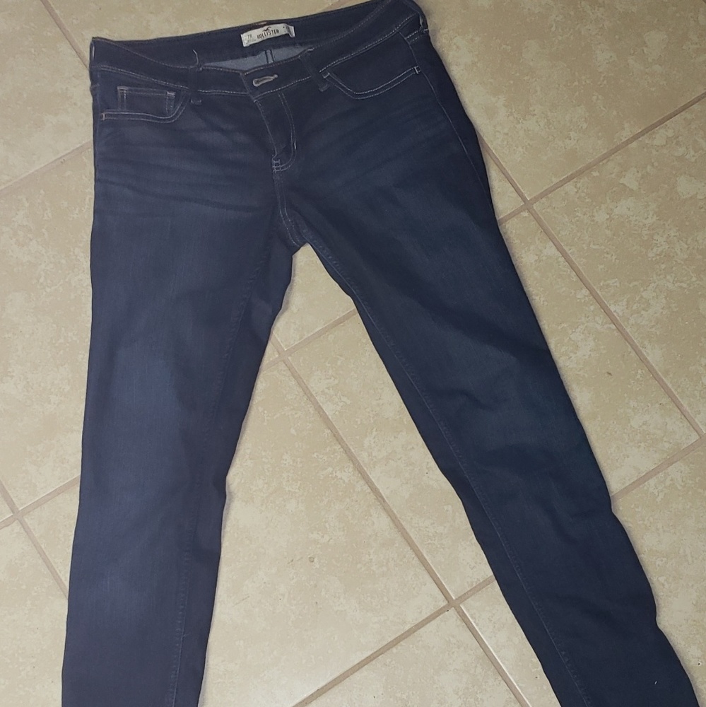 High waisted jeans